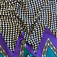 MOHINI Recycled Sari Hair Neck Scarf Square 55cm Monochromes