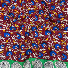 MOHINI Recycled Sari Hair Neck Scarf Square 55cm Reds