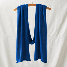 NACNU Classic Unisex Luxury Soft Merino Wool Scarf Moody Blue