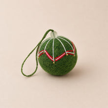 NAINA Embroidered Eco Beaded Felt Bauble Art Deco Set 3 Christmas