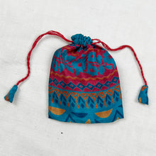 NIRMALA Recycled Sari Fabric Refillable Lavender Bag