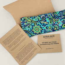 SALMEE Sari Fabric Weighted Aromatherapy Eye Pillow Yellows