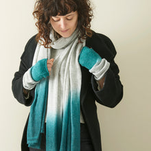 PURNA Dipdye Ombre Gift Wrapped Soft Merino Wool Scarf