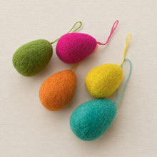 RITA Eco Felt Easter Egg Hanging Decoration Hibiscus Pink