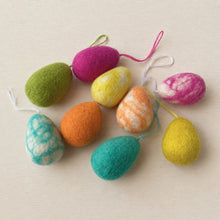 RITA Eco Felt Easter Egg Hanging Decoration Hibiscus Pink