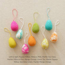 RITA Eco Felt Easter Egg Hanging Decoration Hibiscus Pink
