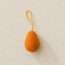 RITA Eco Felt Easter Egg Hanging Decoration Orange Mango