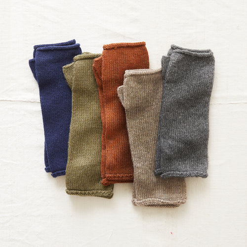 SAGLO Unisex Merino Wristwarmer Fingerless Gloves