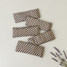 SALMEE Sari Fabric Weighted Aromatherapy Eye Pillow Monochromes