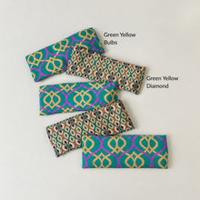 SALMEE Sari Fabric Weighted Aromatherapy Eye Pillow Greens
