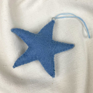 SAPNA Beaded Felt Star Christmas New Baby Decor