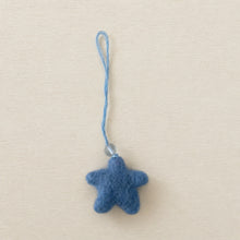 SUDARI Mini Felt Star Hanging Decoration Blueberry