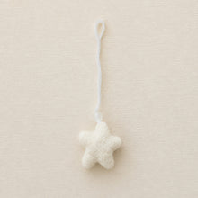 SUDARI Mini Felt Star Hanging Decoration Cream
