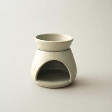 SUNU Stoneware Essential Oil Wax Melt Burner Cream Sand