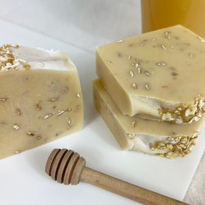 Handcrafted Honey Oat Sensitive Skin Cleansing Soap Bar