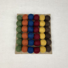 TARULATA & UTSHA Boho Felt Ball Pompom Garlands 200cm Autumn