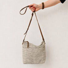 THAILO Woven Cotton Leather Cross Body Bag Purse Monochrome