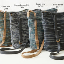 THAILO Woven Cotton Leather Cross Body Bag Purse