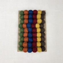 TARULATA & UTSHA Boho Felt Ball Pompom Garlands 200cm Autumn