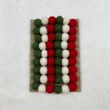 TARULATA & UTSHA Boho Felt Ball Pompom Garlands 200cm Christmas