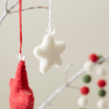 SUDARI Mini Felt Star Hanging Decoration