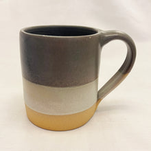 YALU Part Glazed Three Tone Ombre Stoneware Mug