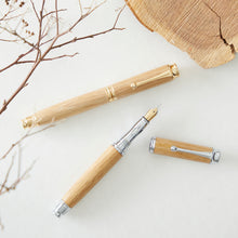 HONLEY Handmade Fountain Pen Recycled Whisky Barrel Oak