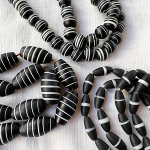 JANGALI MONOCHROME Eco Recycled Monochrome Glass Bead Jewellery