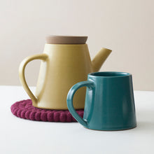 JOSILO Handmade Glazed Stoneware Teapot