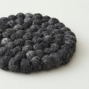 ASIK Handmade Eco Felt Ball Coaster Vase Mat