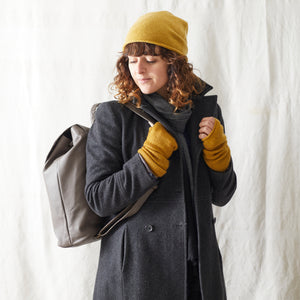 BATA Stylish Versatile Leather Rucksack Backpack