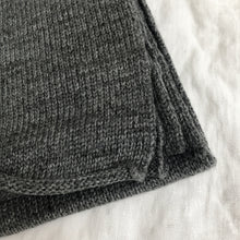 NACNU Classic Unisex Luxury Soft Merino Wool Scarf Charcoal Grey