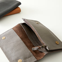 IMANDA Handcrafted Leather Long Wallet