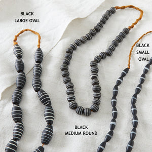 JANGALI MONOCHROME Eco Recycled Monochrome Glass Bead Jewellery