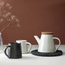 JOSILO Handmade Glazed Stoneware Teapot