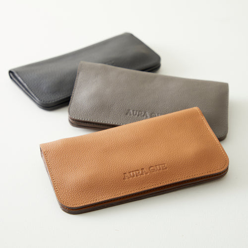 IMANDA Handcrafted Leather Long Wallet