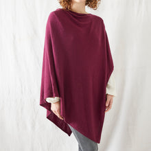 RISI Luxury Soft Fine Knit Merino Cowl Poncho