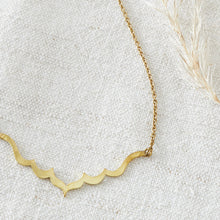 PANGA Handmade Minimalist Brass Clavicle Necklace