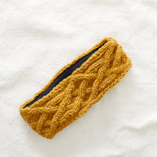 PESHA Cable Knit Wool Lined Earwarmer Headband