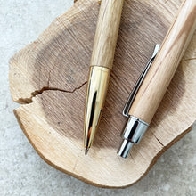 SHEPLEY Handmade Ballpoint Pen Recycled Whisky Barrel Oak