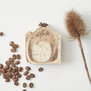 Handcrafted Coffee Deep Cleansing Scrub Soap Bar