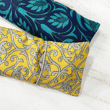 SALMEE Sari Fabric Weighted Aromatherapy Eye Pillow