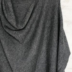 RISI Luxury Soft Fine Knit Merino Cowl Poncho